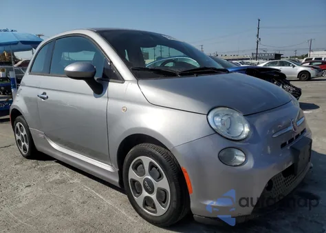 2016 Fiat 500 Electric from USA, damaged, VIN 3C3CFFGE4GT180360